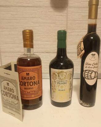 Amaro Cortona e Vermouth Pilloni Bianco