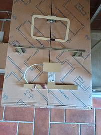 7 Accessori bagno acciaio e vetro satinato