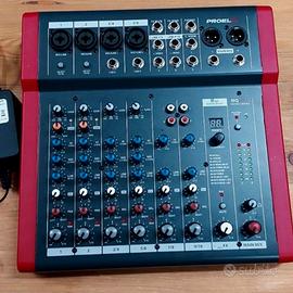 PROEL MQ10FX - Mixer 10 ch con effetti - PERFETTO