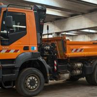 IVECO TRAKKER AD190T31W 4X4 gru ribaltabile lama