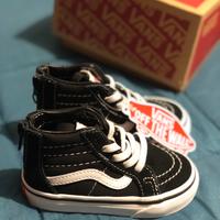Scarpe bimbo Vans nere n. 21.5 NUOVE