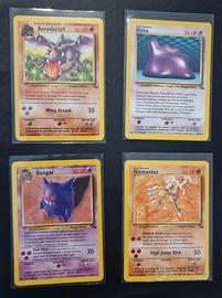 Carte Pokemon Set Fossil - ENG