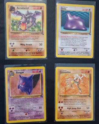Carte Pokemon Set Fossil - ENG