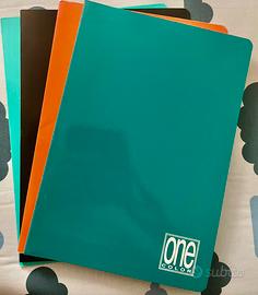 Set 4 quaderni maxi One Color Blasetti