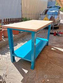 Tavoli da lavoro acciaio e legno