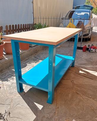 Tavoli da lavoro acciaio e legno
