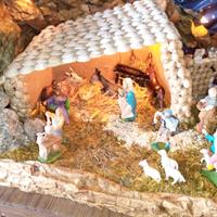 Presepe di conchiglie