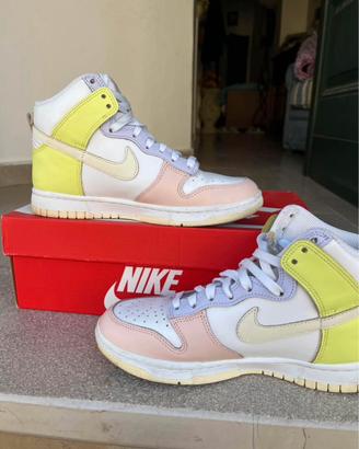 Nike dunk high multicolor