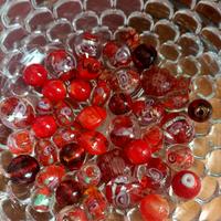 set di perle in vetro per fai da te 