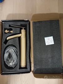 Rubinetto da bagno cascata bronzo antico