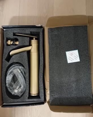 Rubinetto da bagno cascata bronzo antico