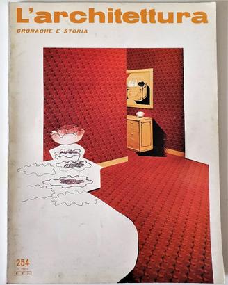 L’ARCHITETTURA N° 254 DICEMBRE 1976  BRUNO ZEVI