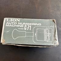 Timbro Lion C-71 vintage