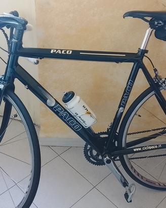 bici corsa in alluminio+tutto gruppo Shimano 105