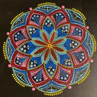 Mandala dipinto a mano