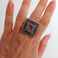 Anelli usati in argento artigianato sardo