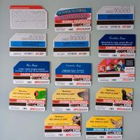 14 schede telefoniche sip e teleom