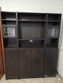 Mobile Soggiorno / Libreria IKEA BILLY con ante