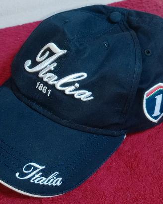 cappellino con visiera  ITALIA 1861  
