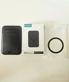 Portafoglio MagSafe Smart Tracker Gps + Anello