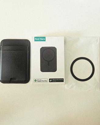 Portafoglio MagSafe Smart Tracker Gps + Anello
