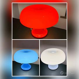 Lampada a fungo arancione/bianca/azzurra