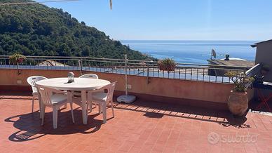 Cervo Casa con terrazzo, vista mare, parcheggio