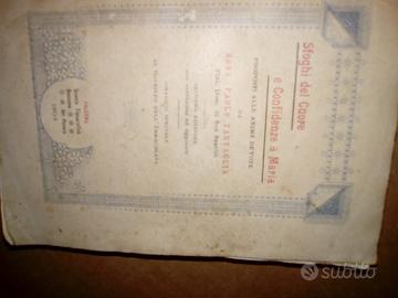 Sfoghi del cuore e confidenze a Maria 1904