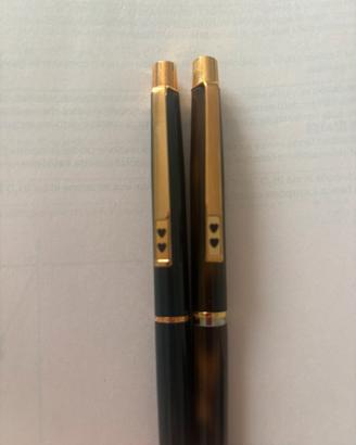 Set di due Paper Mate vintage double heart