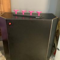 Mobiletto nero alto 80 cm