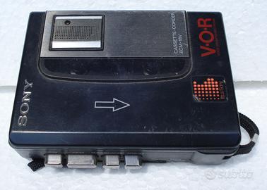 SONY CASSETTE CORDER ICM 18 V FLAT MIC /155