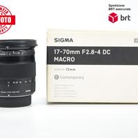 Sigma 17-70 F2.8-4 DC OS HSM Macro C (Nikon)