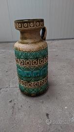 vaso vintage anni 70 in ceramica