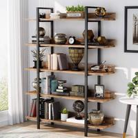 Libreria stile industrial a 5 ripiani