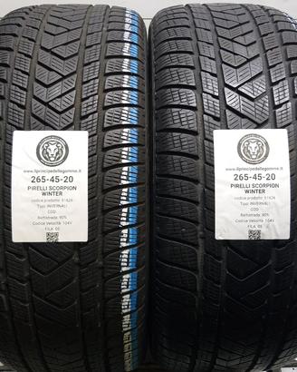 2 GOMME 265 45 20 PIRELLI A61626