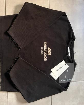 Felpa crewneck doubleface Emestudios nuova