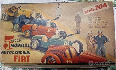 INGAP Box Completo con 5 modelli Fiat scala 1/40