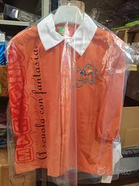 GREMBIULI ASILO MARIANO 3/6 ANNI ARANCIONE