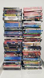 Lotto di 99 DVD. Titoli vari.