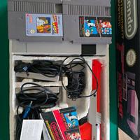 Nintendo Action Set NES + 2 Giochi Pistola Zapper