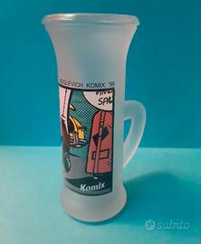 Bicchierino vodka Keglevich Komix 99 da collezione