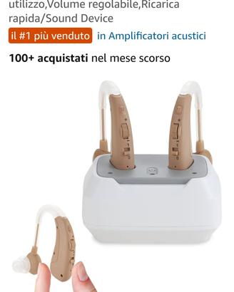 amplificatore acustico ricaricabile per adulti,