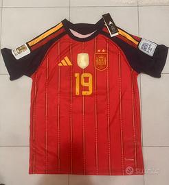 Maglia spagna mondiale Lamine Yamal 19