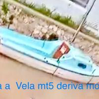Barca a vela mt 5 con deriva mobile prezzo tratt