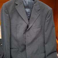 VESTITO BLU CON RIGHE