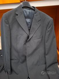 VESTITO BLU CON RIGHE