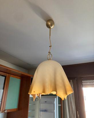 Lampadario La murrina fazzoletto giallo