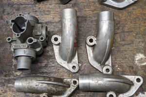 Lambretta Collettori e corpo carburatore sh18