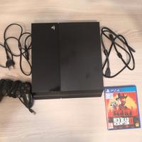 Playstation 4 da 500 GB con red dead redemption 2