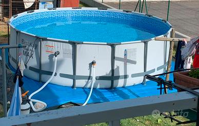 Piscina bestway steel pro max